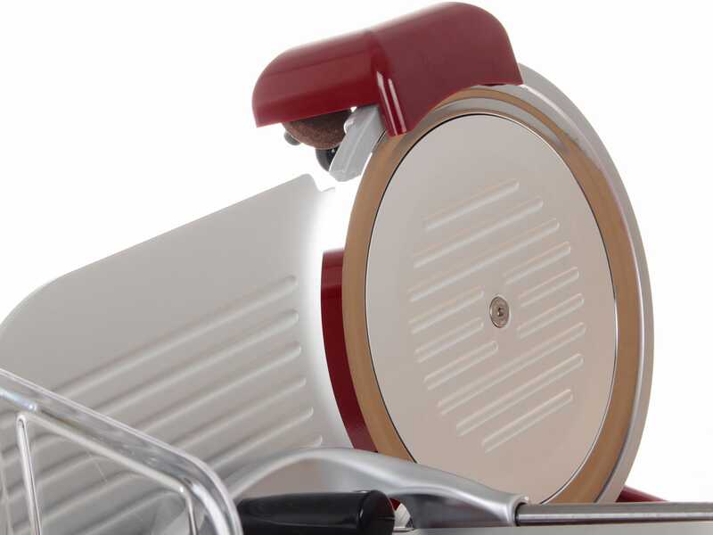 PROMO RGV Vintage 250 Rossa - Affettatrice con lama temperata 250mm - 140W