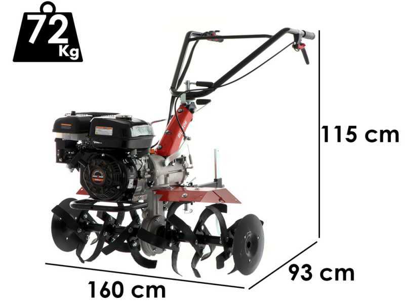 Benassi BL106C - Motozappa a benzina 7 HP - Motore Hwasdan H170F