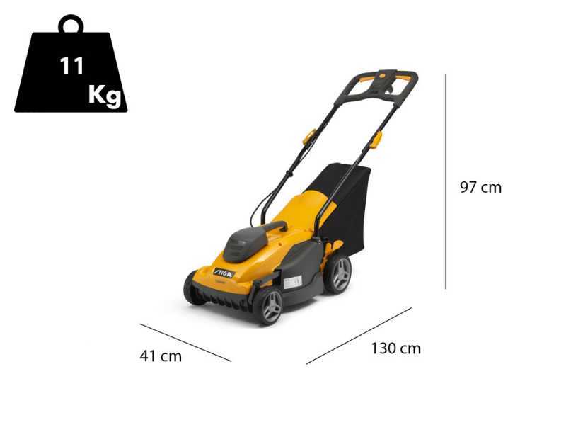 Stiga Combi 336c - Tagliaerba elettrico - 1400 W - Taglio 34 cm