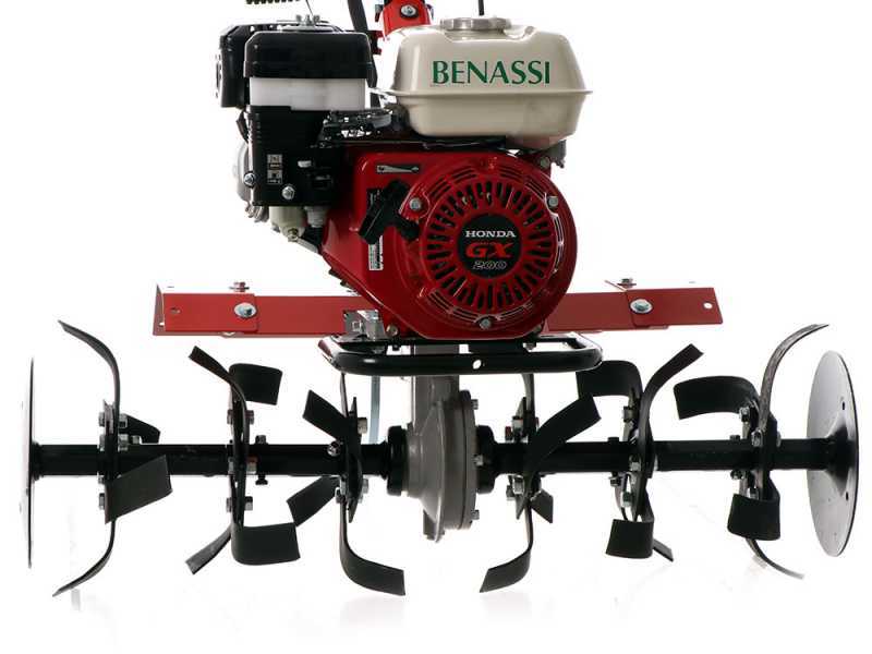 Benassi BL106H - Motozappa a benzina 6.5 HP - Motore Honda GX200