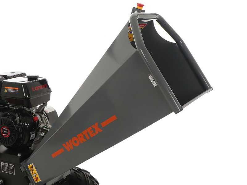 Wortex Drake D420/120L - Biotrituratore a scoppio - Motore Loncin G420F da 15Hp