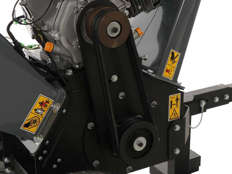 Wortex Drake D420/120L - Biotrituratore a scoppio - Motore Loncin G420F da 15Hp