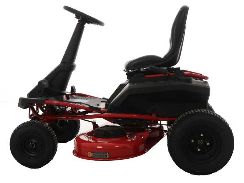 GeoTech-Pro Green-Kart 91 - Trattorino taglierba a batteria 48V/75Ah - scarico laterale e mulching