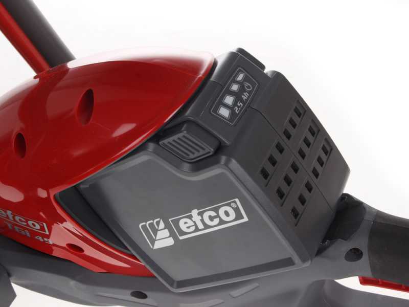 Efco TGI 45 - Tagliasiepi a batteria litio con lama da 45 cm - SENZA BATTERIE E CARICABATTERIE