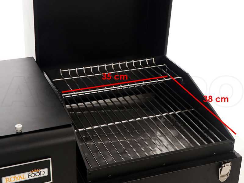 Royal Food Pelletto 130 - Barbecue portatile a pellet