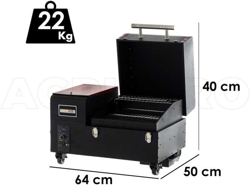 Royal Food Pelletto  140 W - Barbecue portatile a pellet