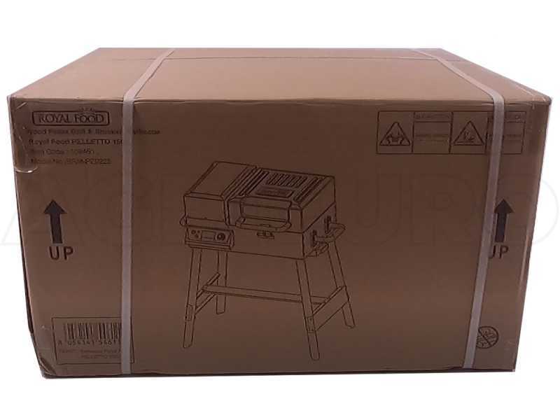 Royal Food Pelletto 150 L- Barbecue a pellet