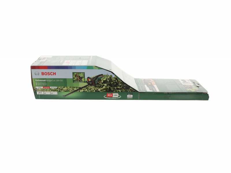 Bosch UniversalHedgeCut 18V-50 - Tagliasiepi a batteria 18V/2.5Ah - Lama da 50 cm