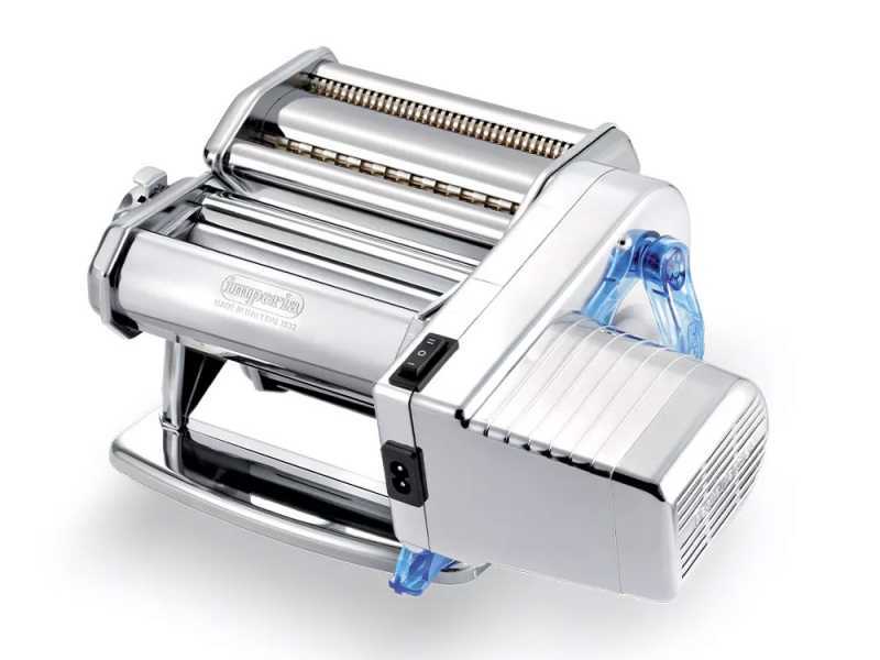 Imperia Electric iPasta Inox - Macchina per la pasta elettrica/manuale 65W