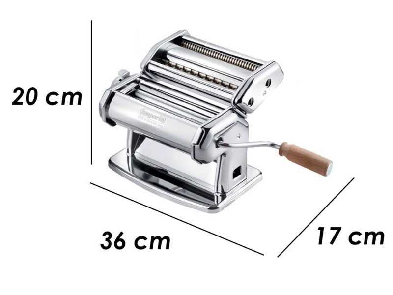 Imperia iPasta INOX - Macchina per la pasta manuale - Pasta liscia