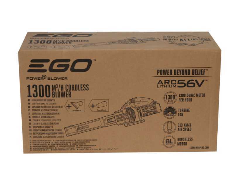EGO LB7650E - Soffiatore a batteria - SENZA BATTERIA E CARICABATTERIE