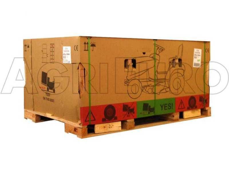 Stiga Tornado 7108e - Trattorino tagliaerba a batteria - Motore elettrico a batteria 48V/64Ah - scarico laterale