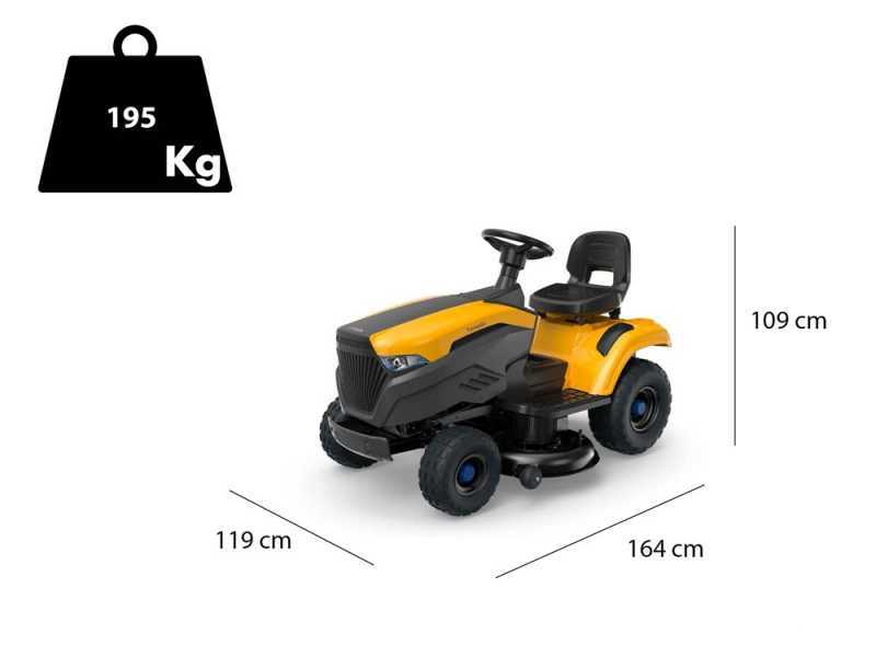Stiga Tornado 7108e - Trattorino tagliaerba a batteria - Motore elettrico a batteria 48V/64Ah - scarico laterale