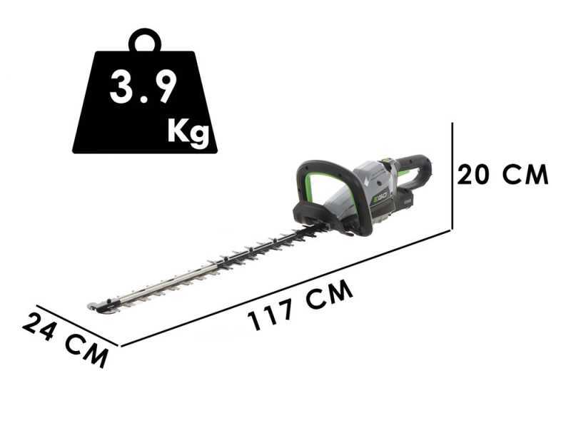 EGO HTX6500 - Tagliasiepi a zaino con batteria 56V/28Ah Professional-X EGO BAX1500