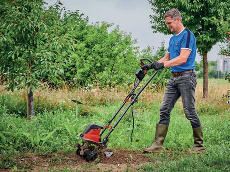 Einhell GC-RT 1545 M - Motozappa elettrica - 1500 W - 6 file di zappe