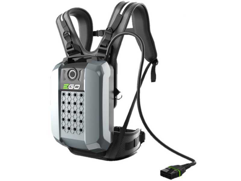 EGO HTX7500 - Tagliasiepi a zaino con batteria 56V/28Ah Professional-X EGO BAX1500
