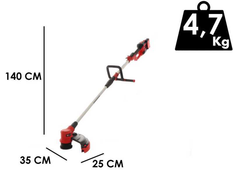Einhell GE-LM 36/4in1 Li-Solo - Decespugliatore multifunzione a batteria - SENZA BATTERIA E CARICABATTERIA