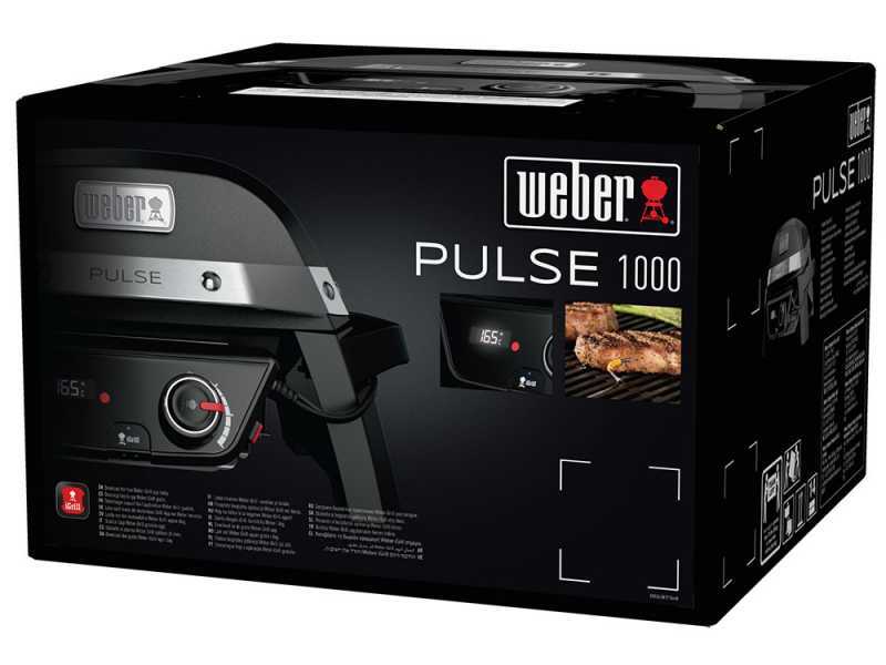 Barbecue elettrico Weber Pulse 1000 - Superficie di cottura 41 x 31 cm