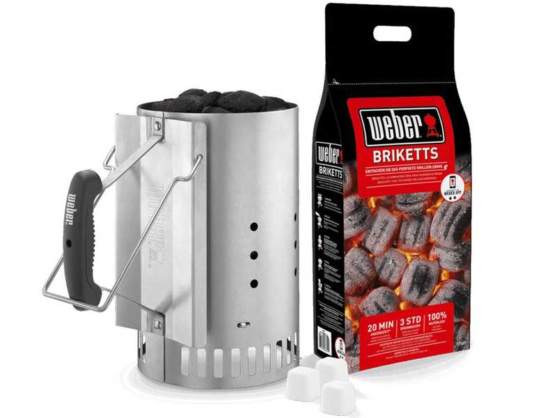Set ciminiera d'accensione Weber Rapidfire