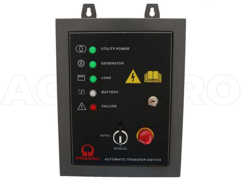 Quadro ATS monofase Pramac per generatore WS 6200 ES ATS