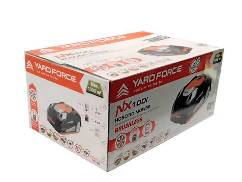 Yard Force NX80i - Robot rasaerba - Gestione tramite APP con WI-Fi