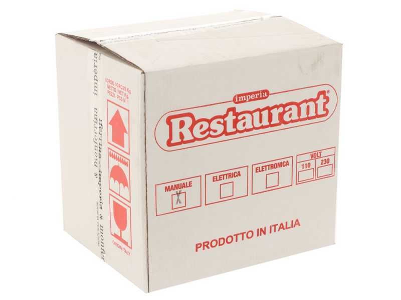 Imperia New Restaurant Manuale - Macchina per la pasta manuale in INOX