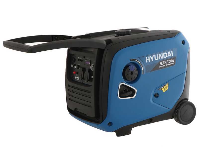 Hyundai H3750iE - Generatore di corrente ad inverter versione trolley 3.3 kW - Continua 3 kW Monofase