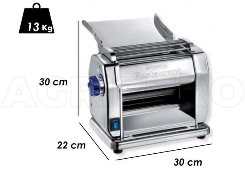 Imperia New Restaurant Professional - Macchina per la pasta elettrica in INOX 160W