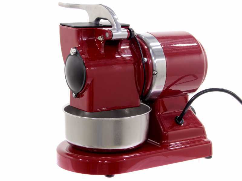 RGV Robusta Red - Grattugia elettrica da tavolo in alluminio pressofuso - 450W