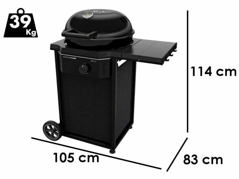 Barbecue a gas Outdoorchef Davos 570 G Pro - Griglia da &Oslash; 54 cm