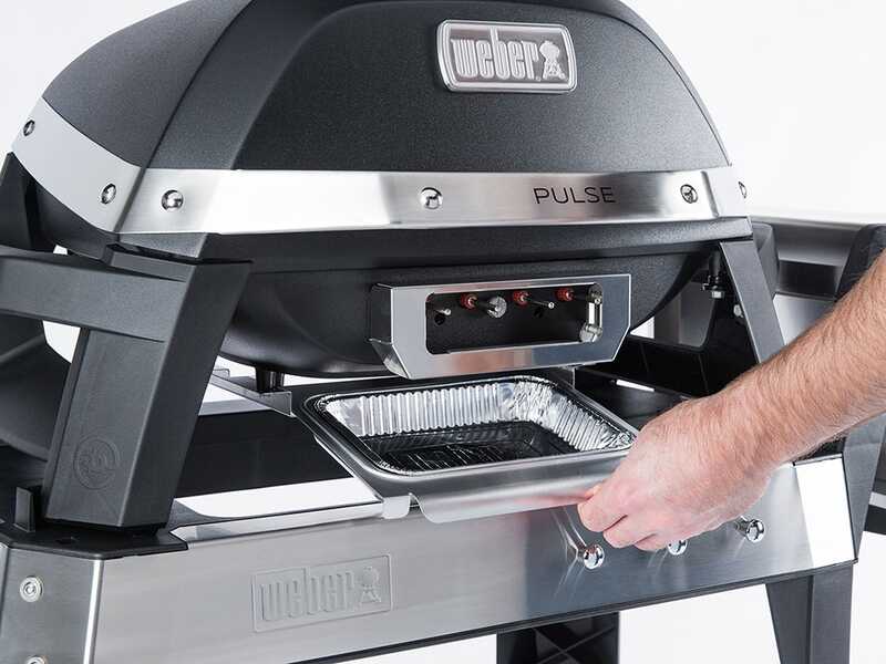 Weber Pulse 2000 - Barbecue elettrico con carrello