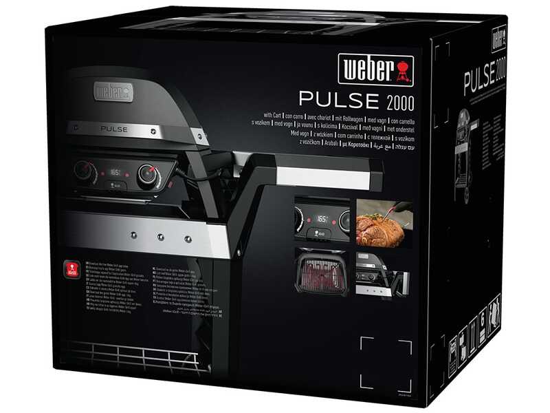 Weber Pulse 2000 - Barbecue elettrico con carrello