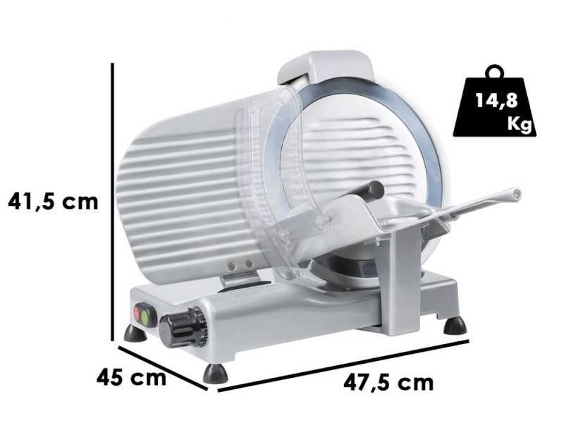 RGV Desy AF 300 F - Affettatrice con lama temperata 300 mm - 180W