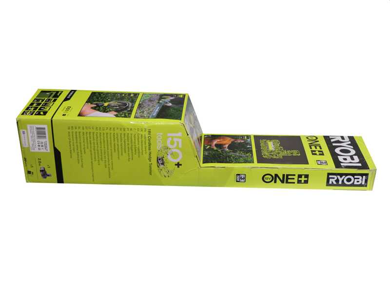 Ryobi RY18HT45A-120 - Tagliasiepi a batteria 18V/2Ah - Lama da 45cm