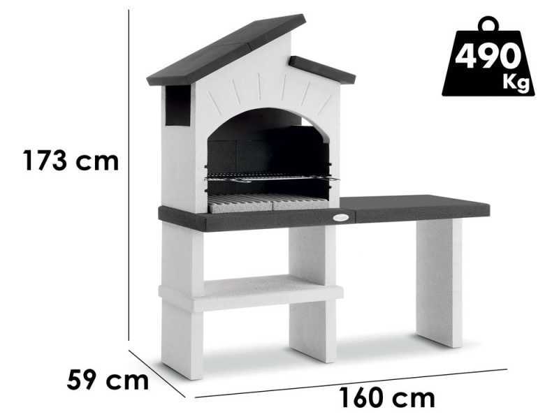 Palazzetti Ravello - Barbecue in muratura a legna e carbone