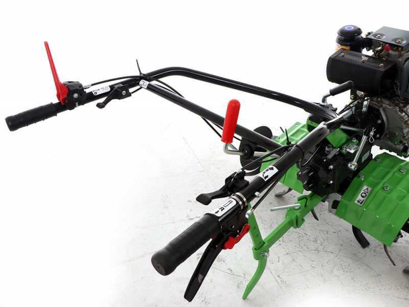 Motozappa Agri 102 con fresa 95 cm -  Motore a Diesel da 296cc