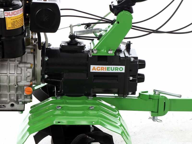 Motozappa Agri 102 con fresa 95 cm -  Motore a Diesel da 296cc