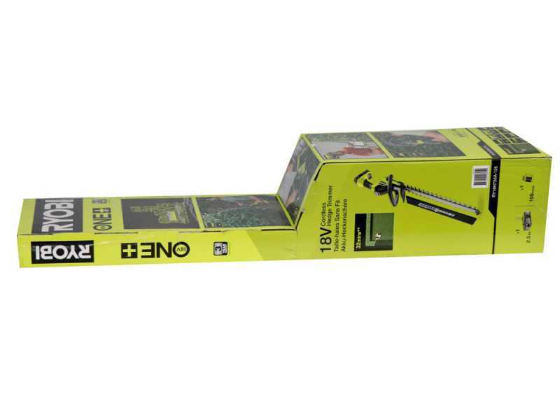 Ryobi RY18HT50A-0 - Tagliasiepi a batteria con lama da 50 cm - SENZA BATTERIE E CARICABATTERIE
