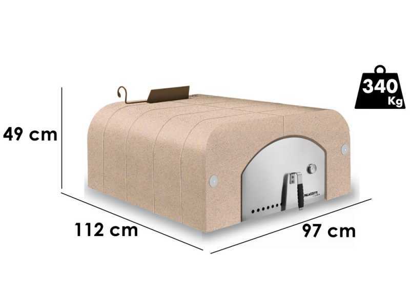 Palazzetti Easy Large - Forno a legna da esterno - Con camera 77x96 - Capacit&agrave; cottura 6 pizze