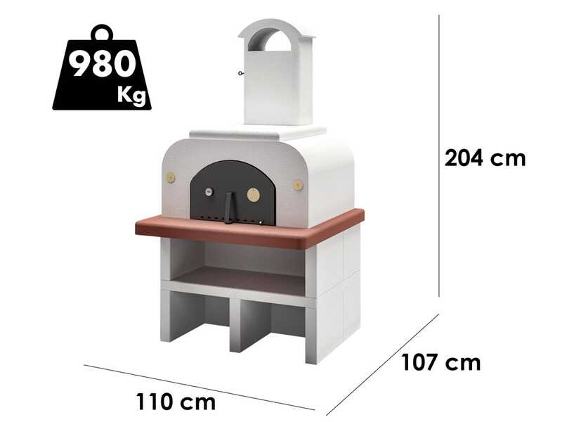 Forno a legna Palazzetti Easy Medium con base – in Offerta su AgriEuro