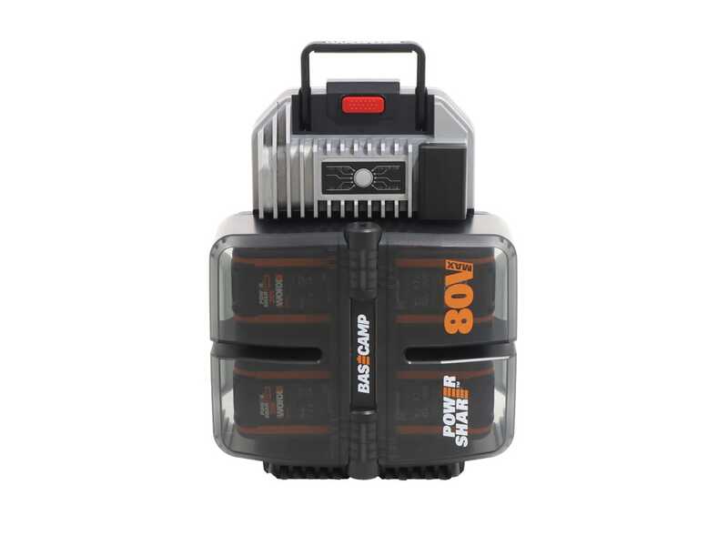 PROMO Worx Nitro WG761E - Tagliaerba semovente a batteria - 80V/4Ah - Taglio 51 cm