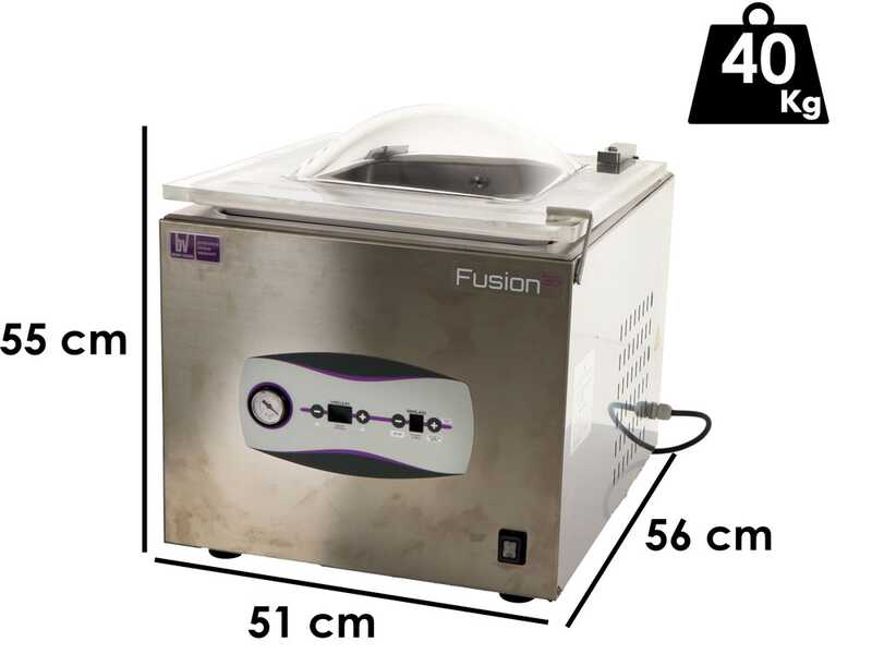 Besser Vacuum Fusion36 - Macchina sottovuoto a campana - Barra saldante da 35cm