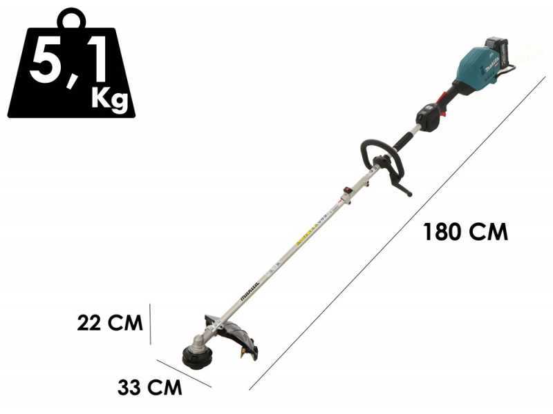 Makita UX01G - Decespugliatore multifunzione a batteria - 40V - 2.5Ah