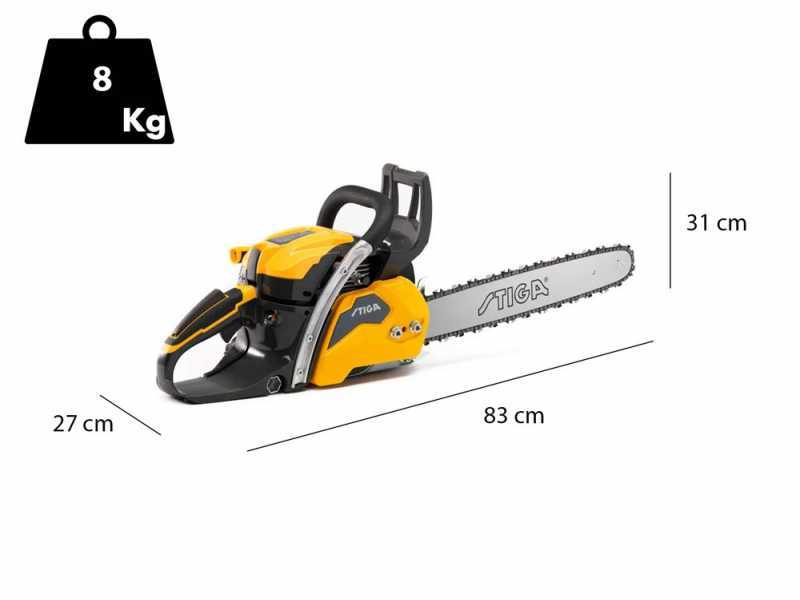 Stiga CS 755 - Motosega a scoppio da taglio - Lama da 45cm