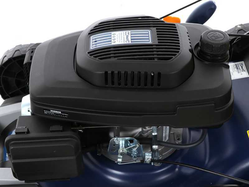 BullMach ACHILLE 51 - Rasaerba a scoppio trazionato - 4 in 1 -  Motore a scoppio da 224cc