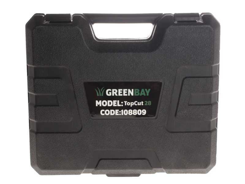 GreenBay TopCut 28 - Forbice elettrica da potatura - 2x 16.8V 2Ah