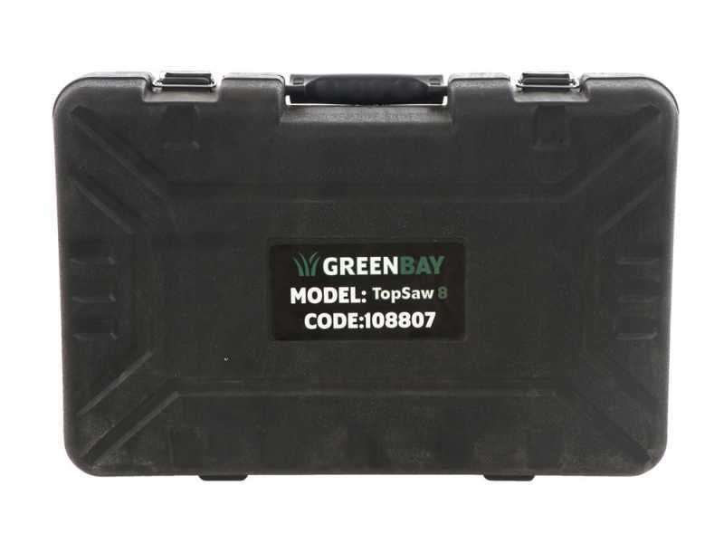 Potatore a batteria GreenBay TopSaw 8 - 2 batterie da 21V - 4Ah