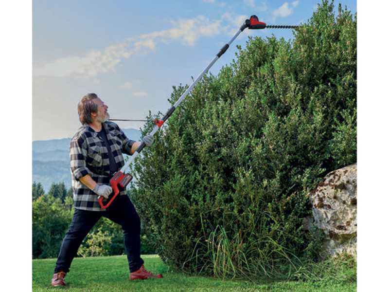 Einhell GC-HH 18/45 Li T - Tagliasiepi su asta di prolunga a batteria 18V/2.5Ah
