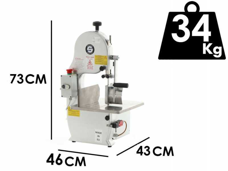 Savioli 200A - Segaossi anodizzato - Lama da 1520 - Monofase - Sega a nastro
