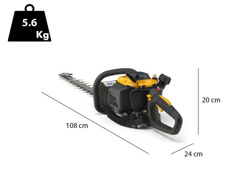 Stiga HT 525 - Tagliasiepi a scoppio con lama da 60 cm - 22,5 cc